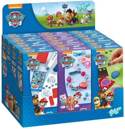 Kreativní mini sada Tlapková Patrola (Paw Patrol) 3 druhy v krabičce Kreativní mini sada Tlapková Patrola (Paw Patrol) 3 druhy v krabičce