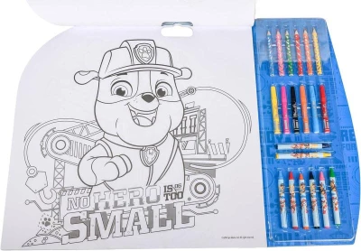 Kreatívna sada Tlapková patrola (Paw Patrol) 5v1 omaľovánky so samolepkami