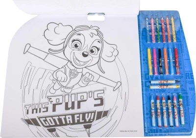 Kreatívna sada Tlapková patrola (Paw Patrol) 5v1 omaľovánky so samolepkami