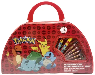 Kreatívna sada veľká 52ks v kufríku Pokémon detské školské potreby