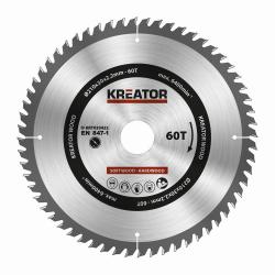 Kreator Pilový kotouč KRT020422 na dřevo 210mm, 60T Kreator Pilový kotouč KRT020422 na dřevo 210mm, 60T