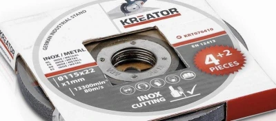 Kreator Řezný kotouč KRT070410 115mm, 6ks