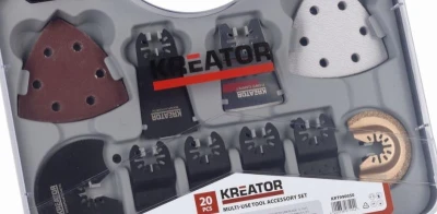 Kreator Sada příslušenství KRT990050 pro oscilační brusky 20ks