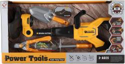 Křovinořez dětský set s doplňky dětské pracovní nářadí na baterie Světlo Zvuk