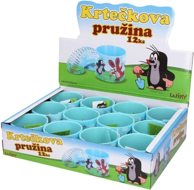 Krtečkova pružina magická spirála 7,5cm Krtek (Krteček)