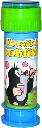 KRTEK (Krteček) Krtečkův bublifuk dětský bublifukovač s hlavolamem 50ml 3 druhy