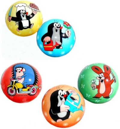 KRTEK (Krteček) Míček 5cm soft balonek pěnový 5 druhů v sáčku KRTEK (Krteček) Míček 5cm soft balonek pěnový 5 druhů v sáčku