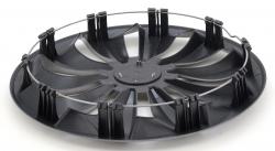 Kryt kola 16[34] FOX RING SILVER/BLACK 1ks