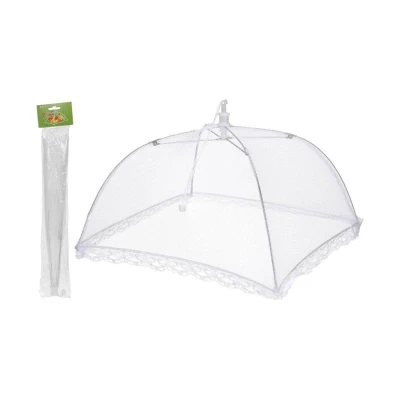 Kryt na potraviny skládací 30cm silon+kov BÍ Kryt na potraviny skládací 30cm silon+kov BÍ