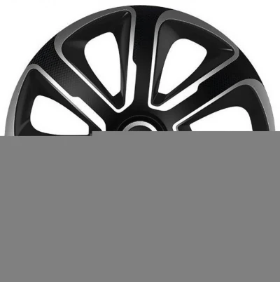 Kryty kol 14" LIVORNO Carbon (sada) silver/black