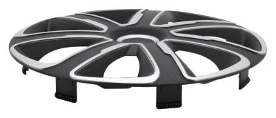 Kryty kol 15[34] LIVORNO Carbon (sada) silver/black