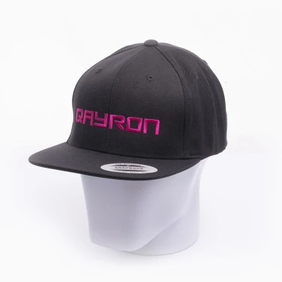 Qayron Classic Snapback černo-růžová kšiltovka