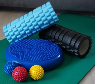 Kubisport Balanční a masážní polštářek - modrý (VÝPRODEJ)