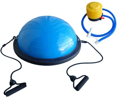 Kubisport Balanční podložka s expandery a pumpou modrá Kubisport Balanční podložka s expandery a pumpou modrá