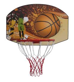 Kubisport Basketbalová doska 90 x 60 cm s košom Kubisport Basketbalová doska 90 x 60 cm s košom