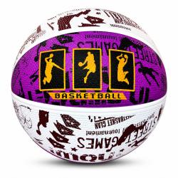 Kubisport Basketbalový loptu s potlačou veľ. 5 G2104K