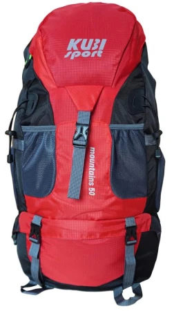 Kubisport Batoh Mountains 50 L na horskou turistiku červený