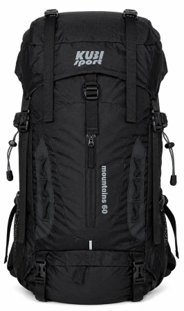 Kubisport Batoh Mountains 60 L na náročnější horskou turistiku černý