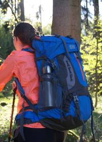 Kubisport Batoh Mountains 60 L na náročnější horskou turistiku modrý