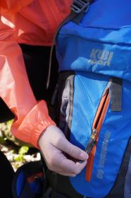 Kubisport Batoh Mountains 60 L na náročnější horskou turistiku modrý