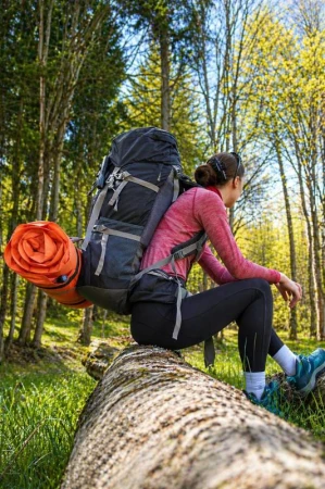 Kubisport Batoh Mountains 75 L na náročnou horskou turistiku černý
