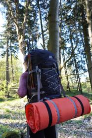 Kubisport Batoh Mountains 75 L na náročnou horskou turistiku modrý