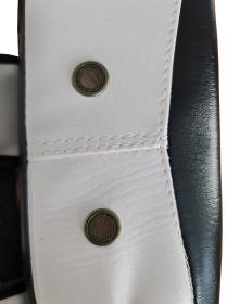 Kubisport Blok (lap) tréninkový pro bojové sporty box/kopy 35 cm UNI bílý