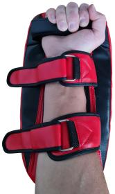 Kubisport Blok (lap) tréninkový pro bojové sporty box/kopy 35 cm UNI červený