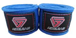 Kubisport Boxerské bandáže na ruce elastické 4,5 m modré Kubisport Boxerské bandáže na ruce elastické 4,5 m modré