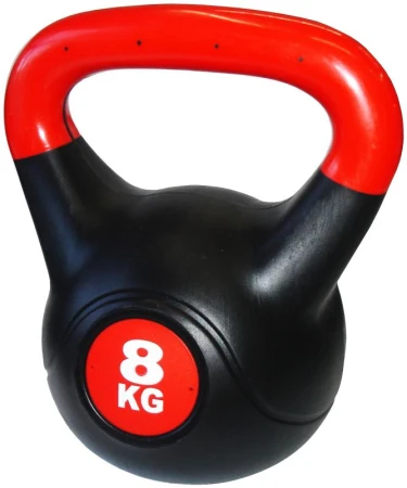Kubisport Činka kettlebell s cementovou náplní 8 kg Kubisport Činka kettlebell s cementovou náplní 8 kg