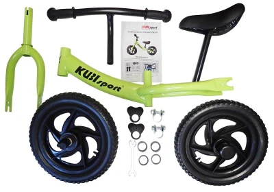 Kubisport Dětské odrážedlo CSK31K plastová kola 12 zelená