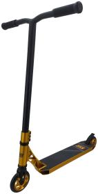 Kubisport Freestylová koloběžka sportovní zlato/černá 110 mm kolečka CSK2K