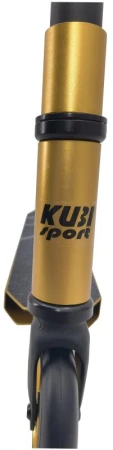 Kubisport Freestylová koloběžka sportovní zlato/černá 110 mm kolečka CSK2K