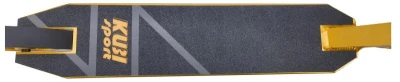 Kubisport Freestylová koloběžka sportovní zlato/černá 110 mm kolečka CSK2K