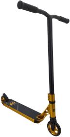 Kubisport Freestylová koloběžka sportovní zlato/černá 110 mm kolečka CSK2K