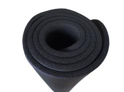 Kubisport Gymnastická NBR podložka 183x60x1,2 cm, ČERNÁ