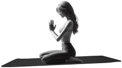 Kubisport Gymnastická NBR podložka 183x60x1,2 cm, ČERNÁ