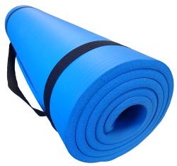 Kubisport Gymnastická NBR podložka 183x60x1,2 cm, MODRÁ