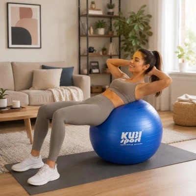 Kubisport Gymnastický míč 650 mm, nosnost 150 kg