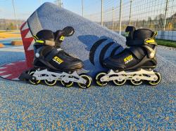 Kubisport CS320K černé inline brusle