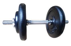 Kubisport Jednoruční nakládací činka 15 kg