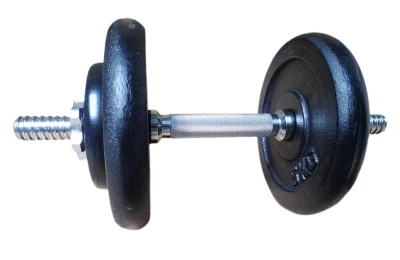 Kubisport Jednoruční nakládací činka 15 kg