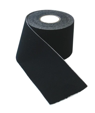 Kubisport Kinezio tape 5x5 m černý