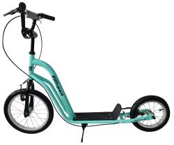 Kubisport Hurricane 16/12- tyrkysová kolobežka