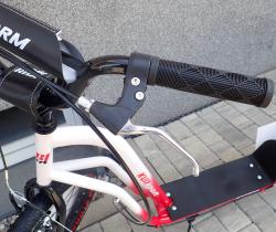 Kubisport Storm 20/16 bílo-červená koloběžka