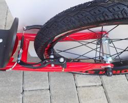 Kubisport Storm 20/16 bílo-červená koloběžka