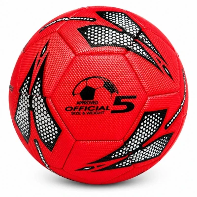 Kubisport K5/1K Kopací míč velikost 5 - červený Kubisport K5/1K Kopací míč velikost 5 - červený