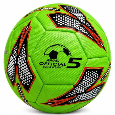 Kubisport K5/1K Kopací míč velikost 5 - zelený Kubisport K5/1K Kopací míč velikost 5 - zelený