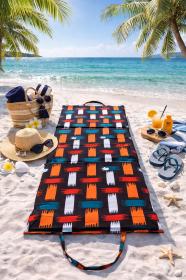 Kubisport Lehátko plážové skládací velké