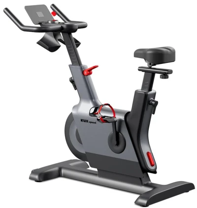 Kubisport Magnetický cyklotrenažér BC91K bezdrátový, sebenabíjecí s bluetooth černo šedý Kubisport Magnetický cyklotrenažér BC91K bezdrátový, sebenabíjecí s bluetooth černo šedý